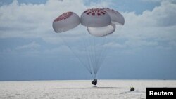 Спејс Икс безбедно се спушти во водите на Атлантскиот океан,19.09.2021