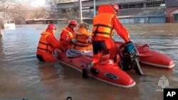 Поплави во Русија. 