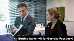 Бидзина Иванишвили и Келли Дегнан (архивное фото)
