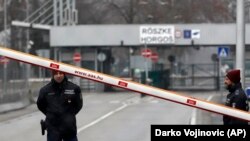 Granični prelaz 'Horgos 2' između Mađarske i Srbije
