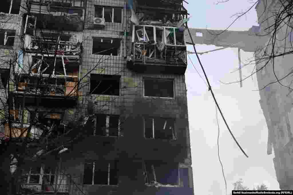 Там жили люди... Последствия российской воздушной атаки по Киеву, 17 июня 2025 года