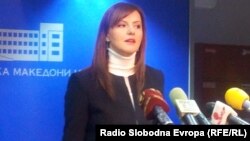 Пратеничката Ермира Мехмети Деваја од ДУИ.