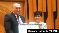 Siniša Gataraić i Semiha Borovac, foto: Dženana Halimović