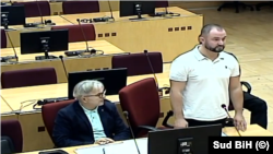 Dario Ristić pred Sudom BiH, 19. septembar 2025. 