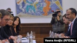 Aleksandar Vučić i Sem Fabrici (arhivska fotografija)