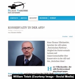 Hans-Thomas Tillschneider în „Narcisa Albastră”