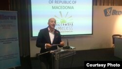 Градоначалникот на Охрид Никола Бакрачески.