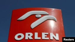 A PKN Orlen, a lengyel olajóriás logója (képünk illusztráció)