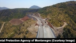 Izgradnja prve deonice autoputa Bar-Boljare, august 2021.