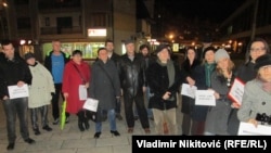 Sa protesta u Čačku, foto: Vladimir Nikitović