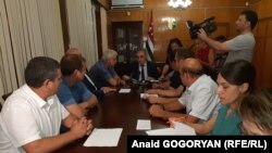 Заседание абхазского Центризбиркома