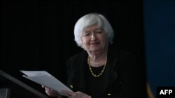 Američka ministarka finansija Dženet Jelen, 22. oktobar 2024.