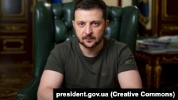 Претседателот на Украина, Володомир Зеленски