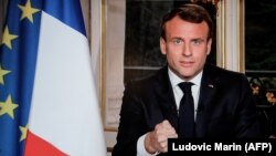 Френският президент Еманюел Макрон 