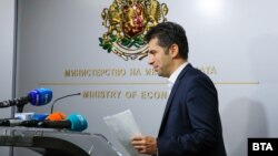 Служебният министър на икономиката Кирил Петков