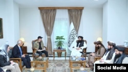 Talibanski lideri Afganistana objavili su fotografiju sastanka sa američkim zvaničnicima održanog 13. septembra u Kabulu.