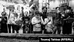 Demonstranti u Hongkongu