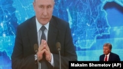 Dmitrij Peskov, glasnogovornik ruskog predsjednika Vladimira Putina, Arhivska fotografija, 17. decembra 2020.