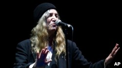 Patti Smith casablancai Világzenei Fesztiválon Marokkóban, 2014. április 2-án