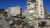 Zgrade uništene u ratu Hezbolaha i Izraela, Nabatijeh, Liban, 1. decembar 2024.