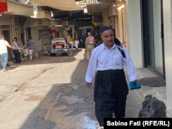 Bazarul din Sulaymaniyah, Irak, septembrie 2021.