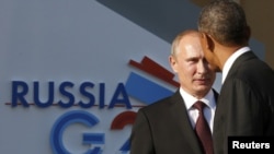 Vladimir Putin i Barak Obama