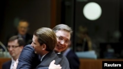 Aleksandar Vučić i Sebastian Kurc