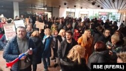 Protest u Novom Sadu, Srbija, 19. februara 2025.