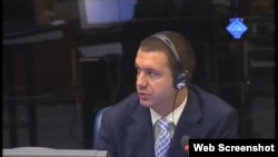 Dušan Janc svjedoči na jednom od haških suđenja