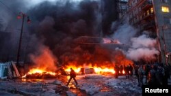 საპროტესტო გამოსვლები კიევში