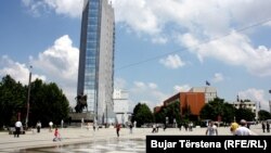 Pamje në Prishtinë