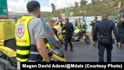 На месте теракта в Иерусалиме, 8 сентября 2025 года