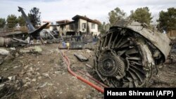 Авиакатастрофа в Иране. На месте крушения