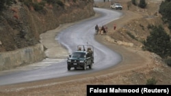 Pakistani soldiers in the South Waziristan region near the Afghan border. (file photo)