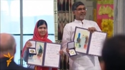 Malala Yousafzai And Kailash Satyarthi Receive Joint Nobel Award