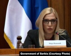 Ministarka pravde Maja Popović