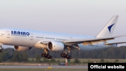 საილუსტრაციო ფოტო. რუსული ავიაკომპანია "ირაეროს" თვითმფრინავი