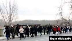 Турција- мигранти во близина на границата со Грција, 28.02.2020 