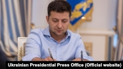 Ukrainian President Volodymyr Zelenskiy (file photo)