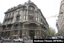 Palatul Bursei din București (construit între 1906-1912), actualul sediu al Camerei de Comerț București, inițiatoarea Bursei