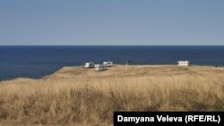 Кемпери край брега на Синеморец, юли 2025 г.