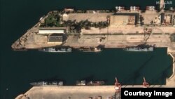  სატელიტური ფოტო. ტარტუსის პორტი, 5 დეკემბერი, 2024.