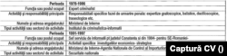 Gheorghe Dinu a lucrat în MAI între 1978 și 1997.