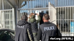 Zatvaranje centra za socijalni rad na severu Kosova, 21. februar 2025.