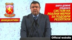 Kоординаторот на пратеничката група НА вмро-дпмне Никола Мицевски.