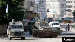 Ushtria izraelite gjatë një operacioni në Xhenin në Bregun e pushtuar Perëndimor. Fotografi nga arkivi.