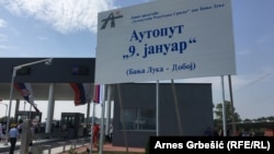 Prva dionica autoputa Doboj - Banja Luka od Doboja do Prnjavora, koja je 11. septembra 2016. puštena u promet, duga je 36,6 kilometara