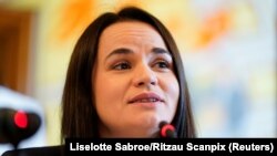 Свјатлана Цихановскаја, белоруска опозициска политичарка