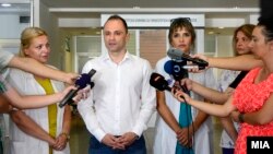 Архивска фотографија- министерот за здравство Венко Филипче