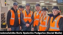 Delegacija Podgorice na čelu sa Nađom Ljiljanić i Borisom Spalevićem u zvaničnoj posjeti Francuskoj. Pariz, 10. maj 2025.